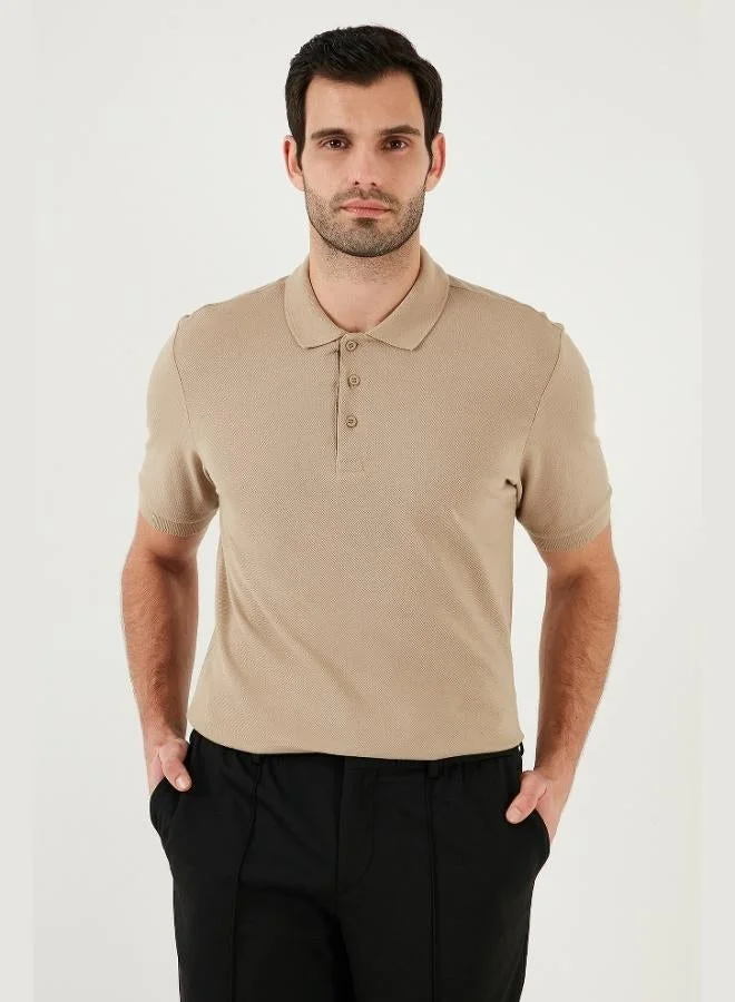 Buratti Buratti Cotton Regular Fit Button-Down Polo Collar T-Shirt Men's POLO COLLAR T-SHIRT 5902127